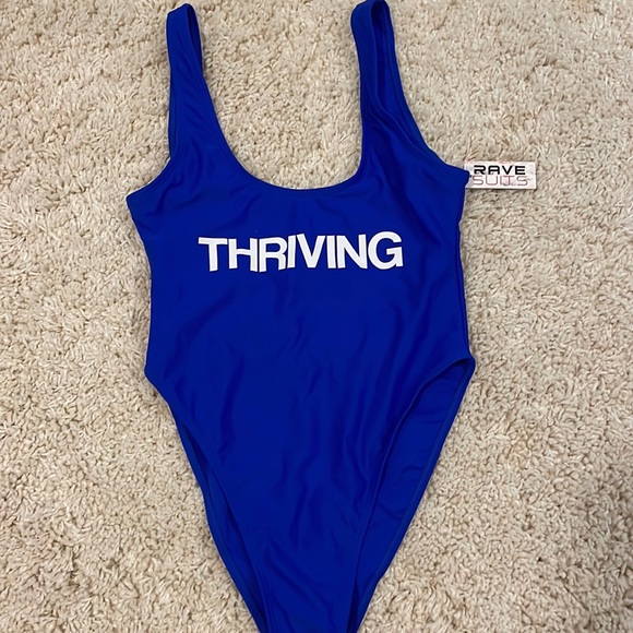rave Swim Rave Suit Thriving Womens One Piece Swimsuit Poshmark